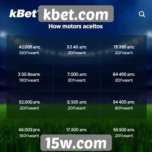 Métodos de pagamento aceitos no kbet.com